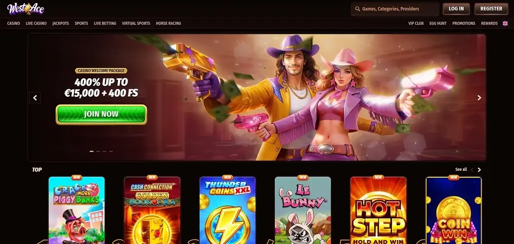 Westace Casino UK – Premium Slots & Live Casino Experience image 1